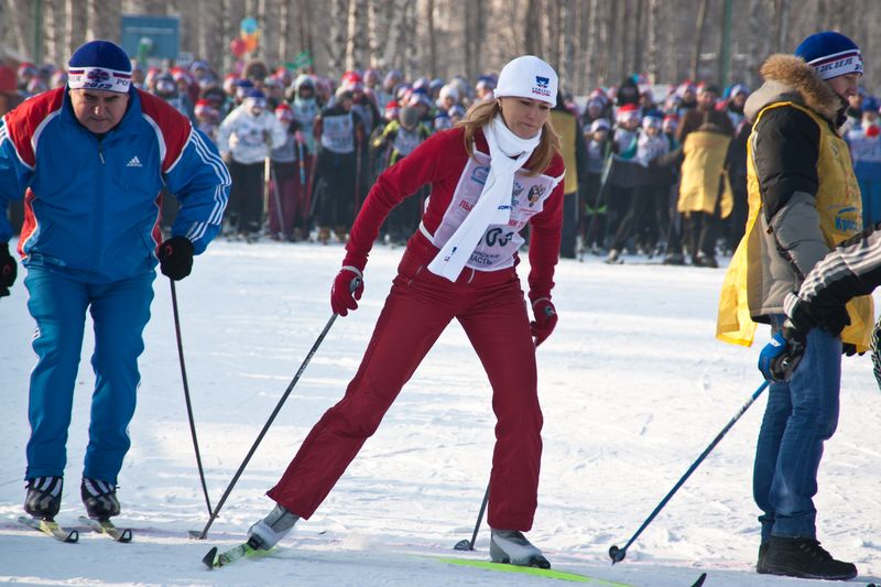 Лыжня России 2012